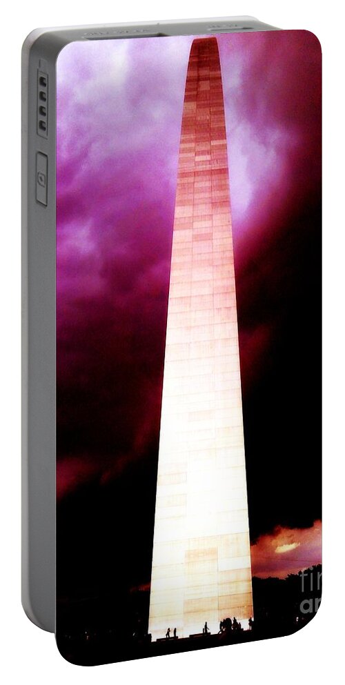  Portable Battery Charger featuring the photograph Storm Brewing by Kelly Awad