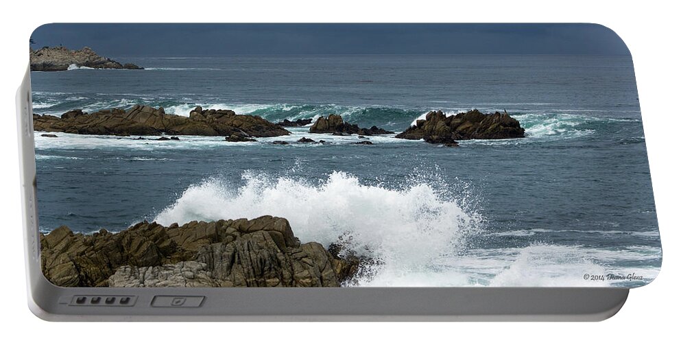 Pacific Portable Battery Charger featuring the photograph Storm is Brewing by Deana Glenz