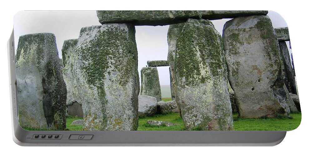 Stonehenge Portable Battery Charger featuring the photograph Straight Through by Denise Railey