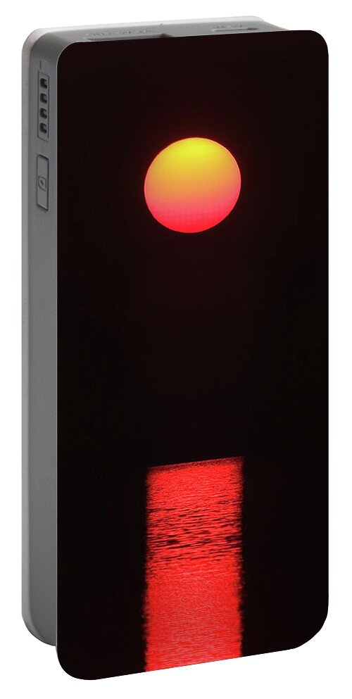 Nature Portable Battery Charger featuring the photograph Sun Rise at Saint Josephs Penninsula by John Harmon