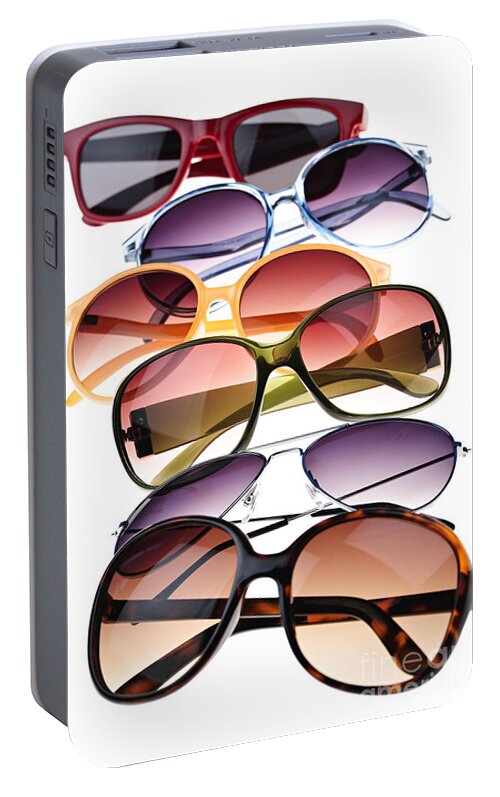 Sunglasses Portable Battery Charger featuring the photograph Sunglasses by Elena Elisseeva