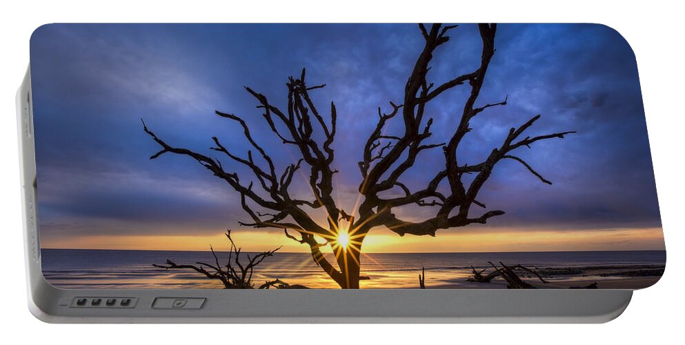 Clouds Portable Battery Charger featuring the photograph Sunrise Jewel by Debra and Dave Vanderlaan