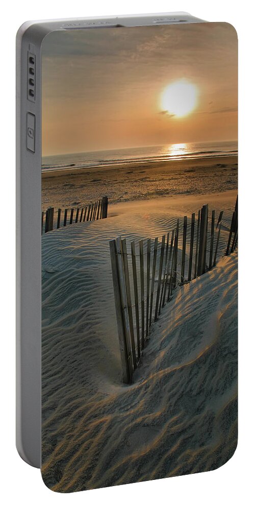 Outer Banks Prints Portable Battery Charger featuring the photograph Sunrise Over Hatteras by Steven Ainsworth