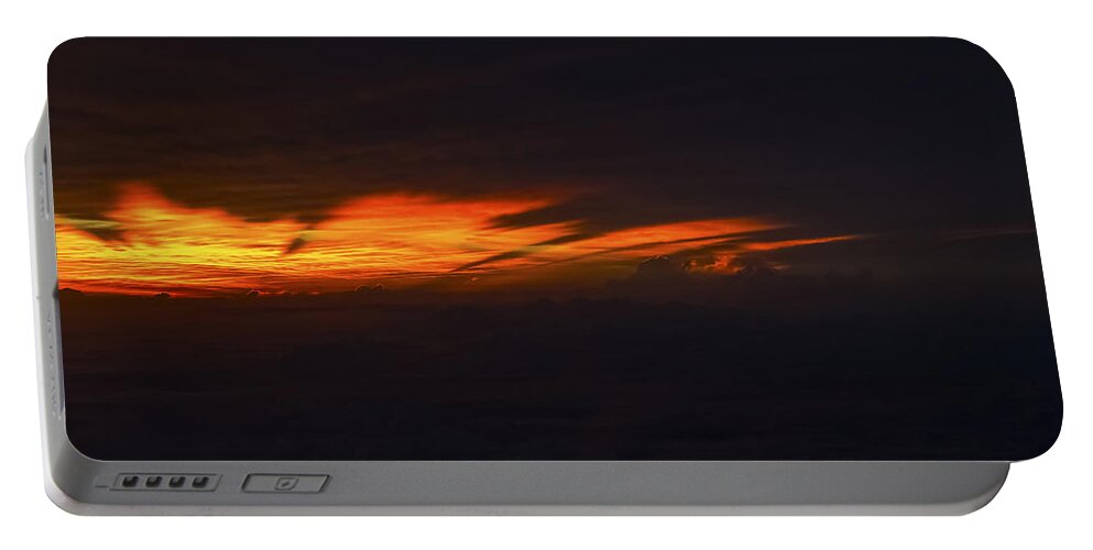 Sunrise Portable Battery Charger featuring the photograph Sunrise over the North Carolina Coast by Greg Reed
