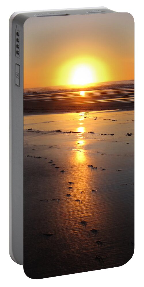 Sunset Portable Battery Charger featuring the photograph Sunset Series No.9 by Ingrid Van Amsterdam