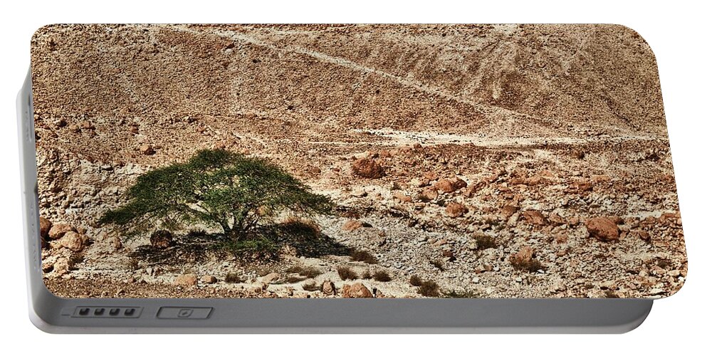 Israel Portable Battery Charger featuring the photograph Survival by Mark Fuller