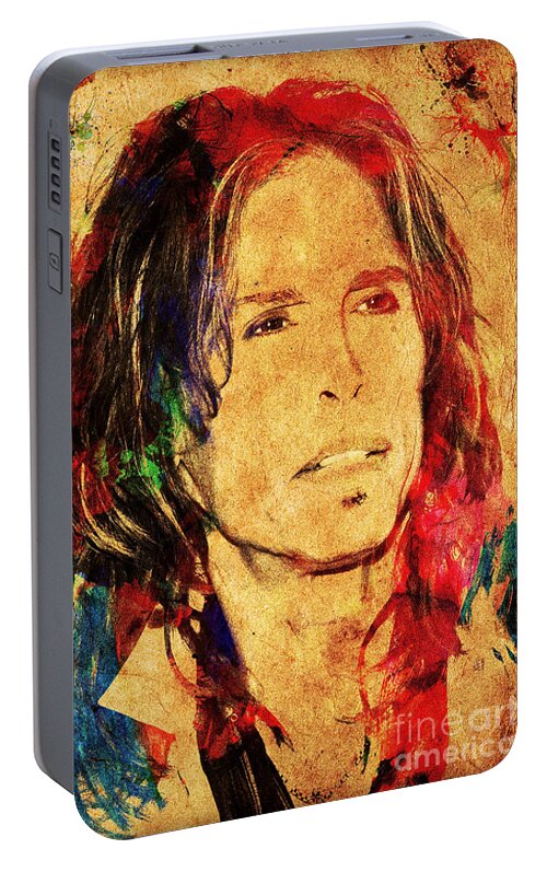 Steven Tyler Portable Battery Charger featuring the photograph Sweet Emotion by Gary Keesler