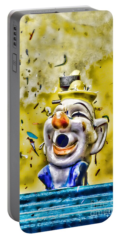 Clowns Portable Battery Charger featuring the photograph Take Your Best Shot by Colleen Kammerer