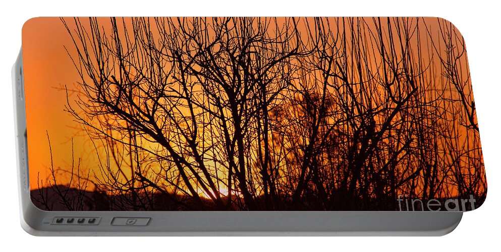 Temecula Portable Battery Charger featuring the photograph Temecula at Sunset by Diana Sainz by Diana Raquel Sainz