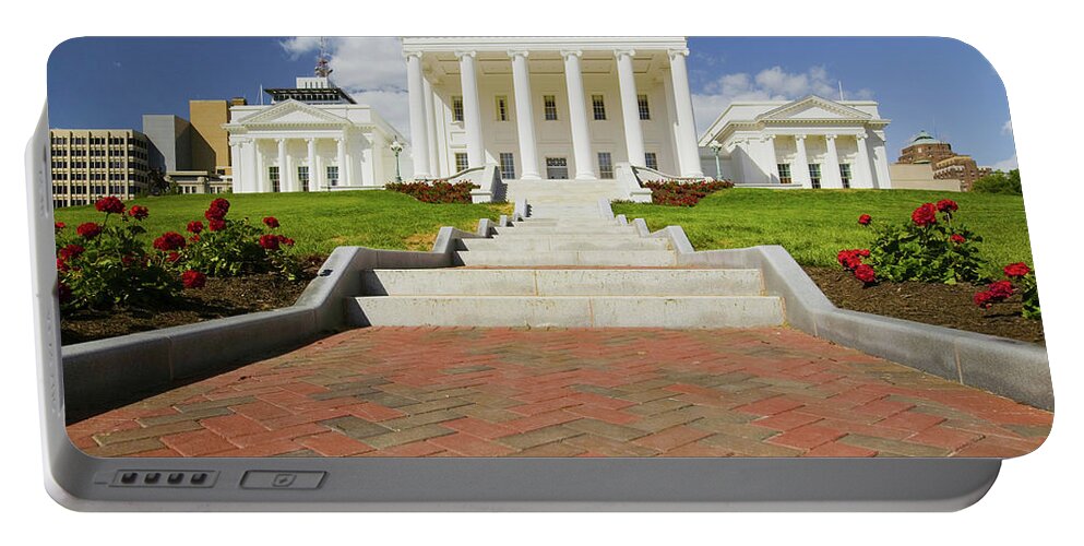 Photography Portable Battery Charger featuring the photograph The 2007 Restored Virginia State by Panoramic Images