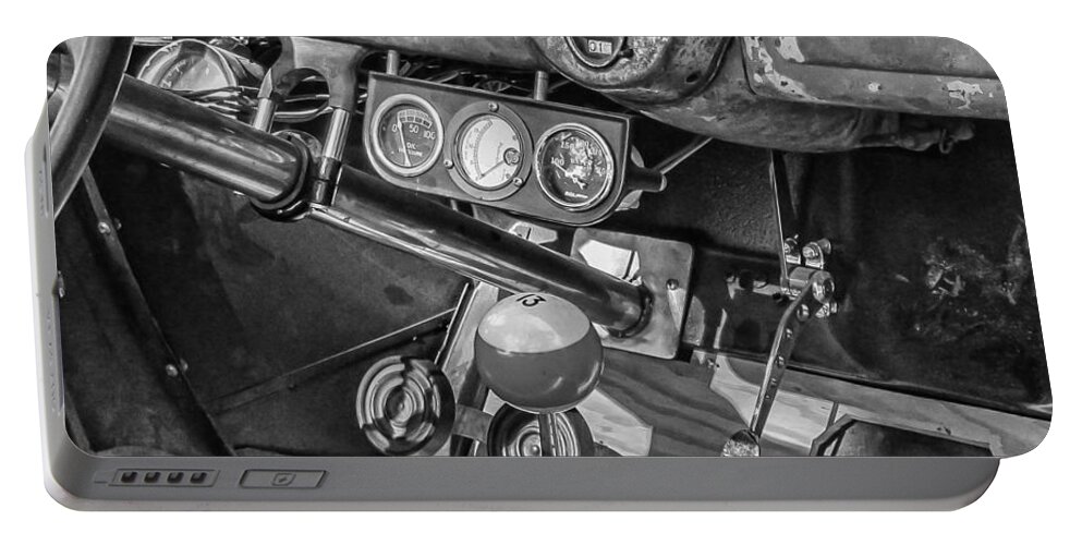 Hot Rod Portable Battery Charger featuring the photograph The Beginning by Ron Roberts