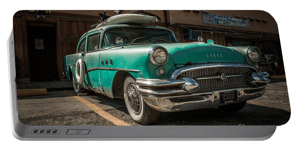 Auto Portable Battery Charger featuring the photograph The Buick II - ready to surf by Hannes Cmarits