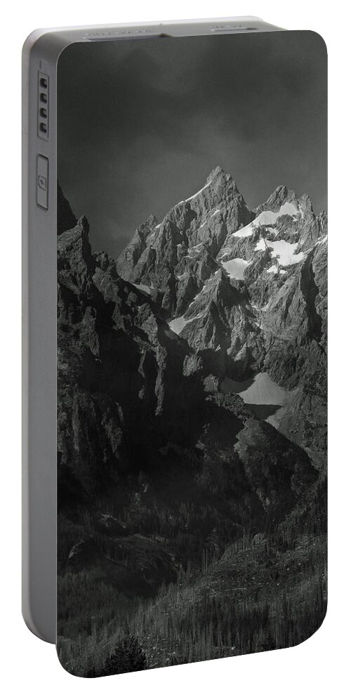 Landscape Portable Battery Charger featuring the photograph The Cathedral Group by Raymond Salani III