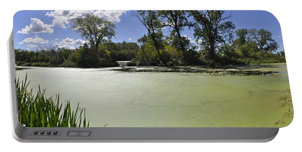 Indiana Wetlands Portable Battery Charger featuring the photograph The Indiana Wetlands by Verana Stark