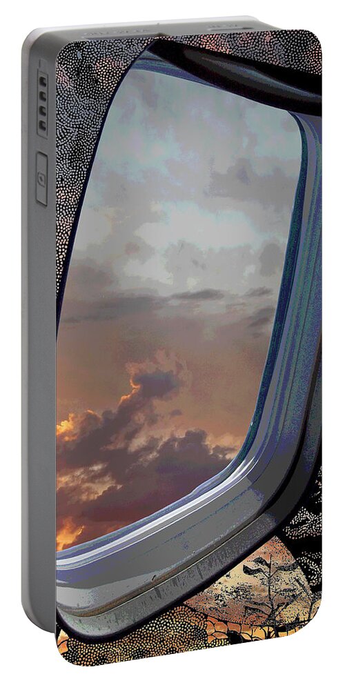 Surrealism Portable Battery Charger featuring the digital art The Other Side Of Natural by Glenn McCarthy Art and Photography