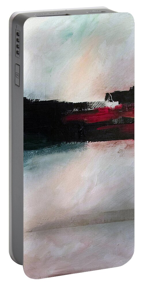 River Tethys Portable Battery Charger featuring the painting The River Tethys part two of three by Sean Parnell