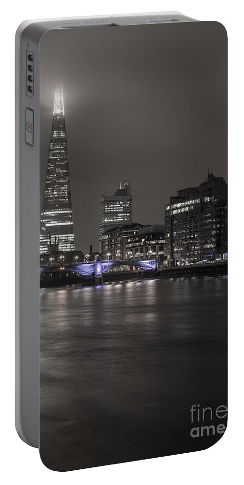 London Portable Battery Charger featuring the photograph The Shard by David Lichtneker