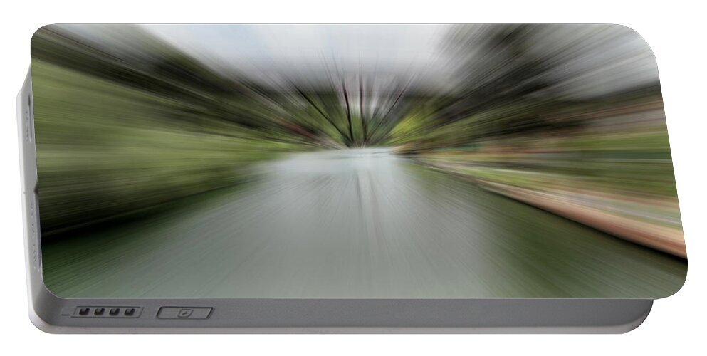 Landscape Portable Battery Charger featuring the photograph The Speed of Calm by Nick David