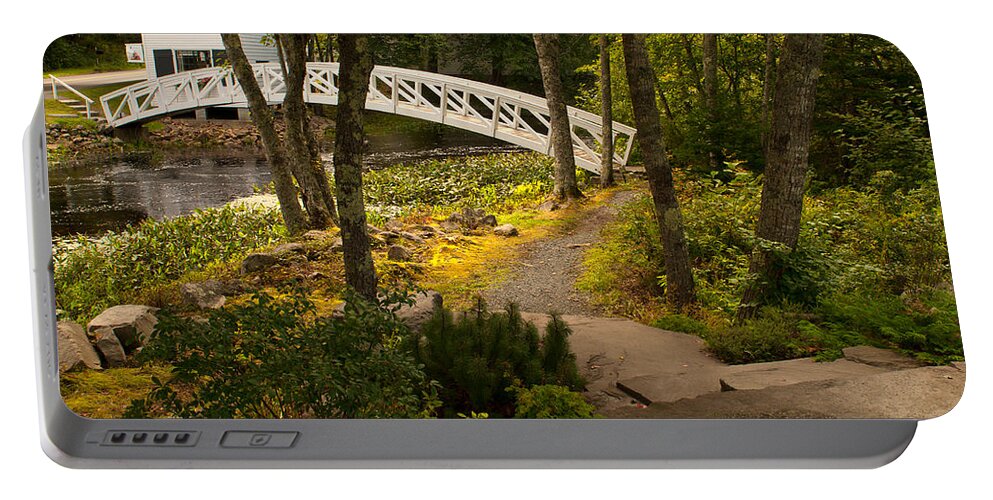 Acadia National Park Portable Battery Charger featuring the photograph The Walk by Paul Mangold