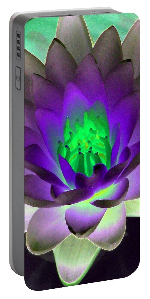 Water Lilies Portable Battery Charger featuring the photograph The Water Lilies Collection - PhotoPower 1115 by Pamela Critchlow