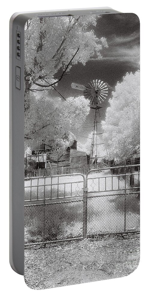 Infrared Portable Battery Charger featuring the photograph There's no place like home by Linda Lees