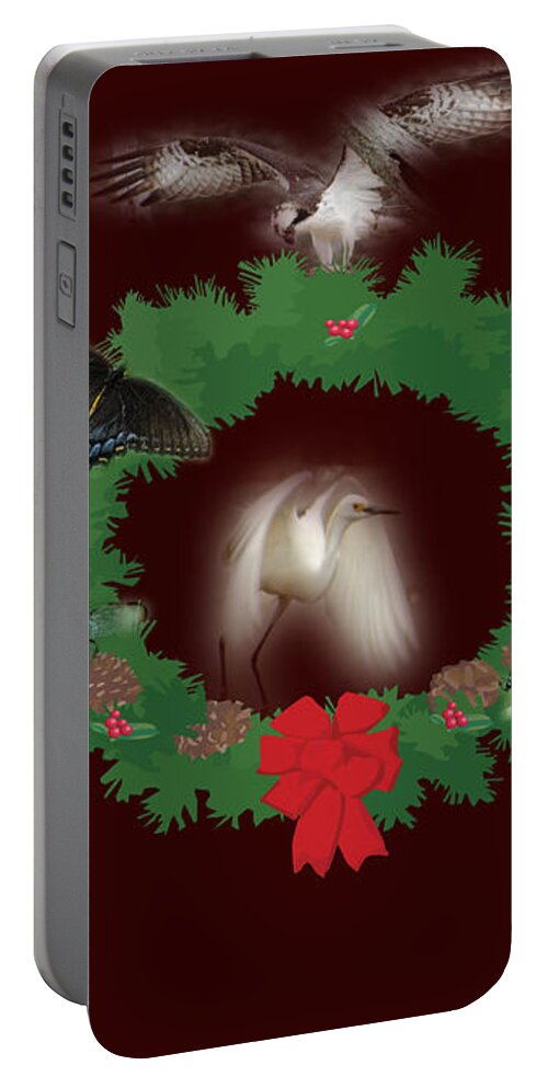 Birds Portable Battery Charger featuring the photograph These Are a Few Of My Favorite Things 2 by Donna Brown