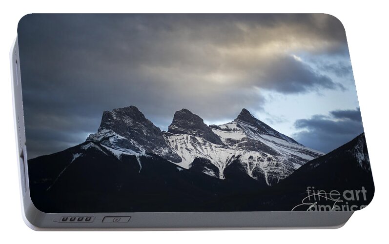 Three Sisters Portable Battery Charger featuring the photograph Three Sisters - Special request by Evelina Kremsdorf