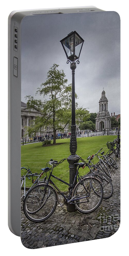 Dublin Portable Battery Charger featuring the photograph Thunder Rising by Evelina Kremsdorf