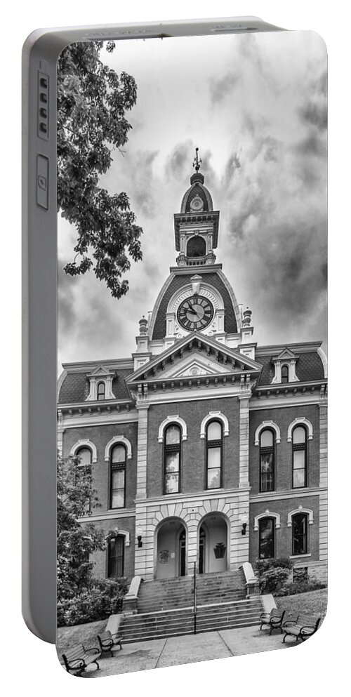 Buildings Portable Battery Charger featuring the photograph Town Hall  3D21180 by Guy Whiteley