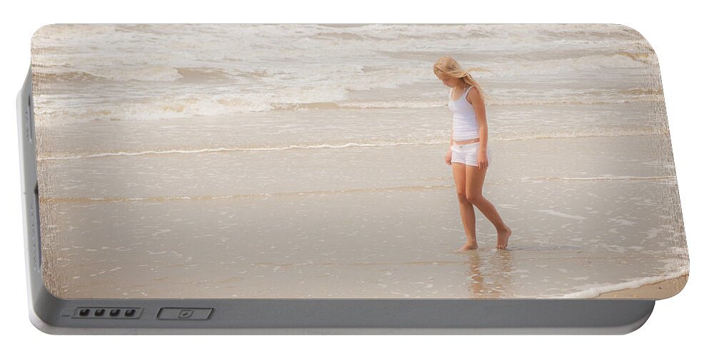 Landscape Portable Battery Charger featuring the photograph Tranquility by Sennie Pierson
