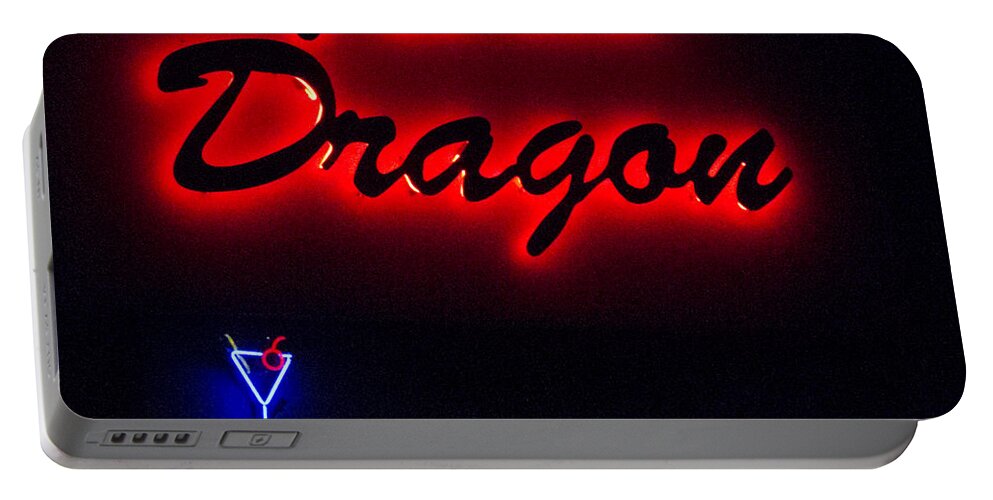 Twin Dragon Portable Battery Charger featuring the photograph Twin Dragon by Chuck Staley