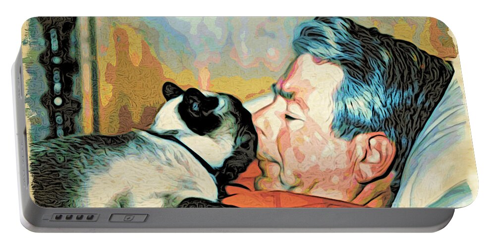 Man Portable Battery Charger featuring the photograph Unconditional Love by Phyllis Kaltenbach
