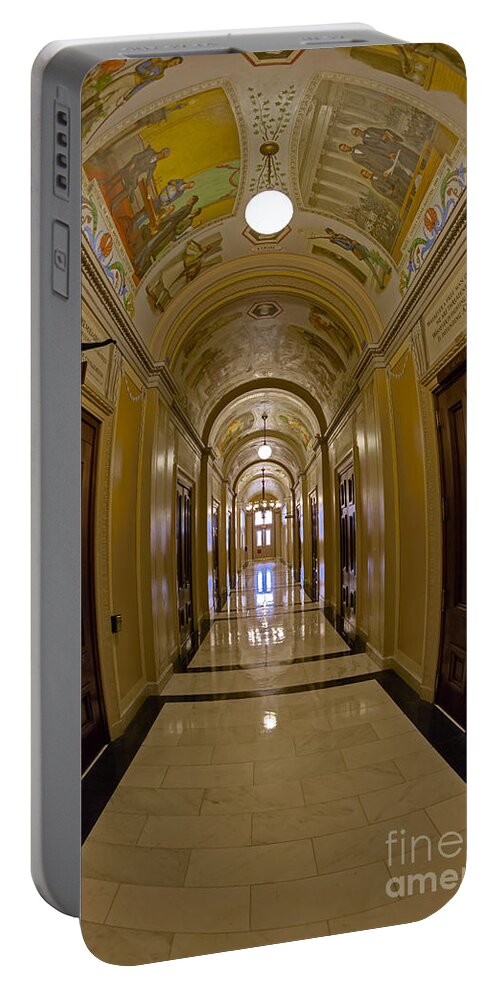 United States House Of Representatives Portable Battery Charger featuring the photograph United States House of Representatives by Susan Candelario