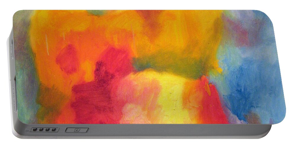 Impressionism Portable Battery Charger featuring the painting Untitled #12 by Steven Miller