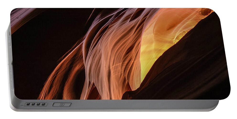 Antelope Canyon Portable Battery Charger featuring the photograph Upper Antelope Canyon by George Buxbaum