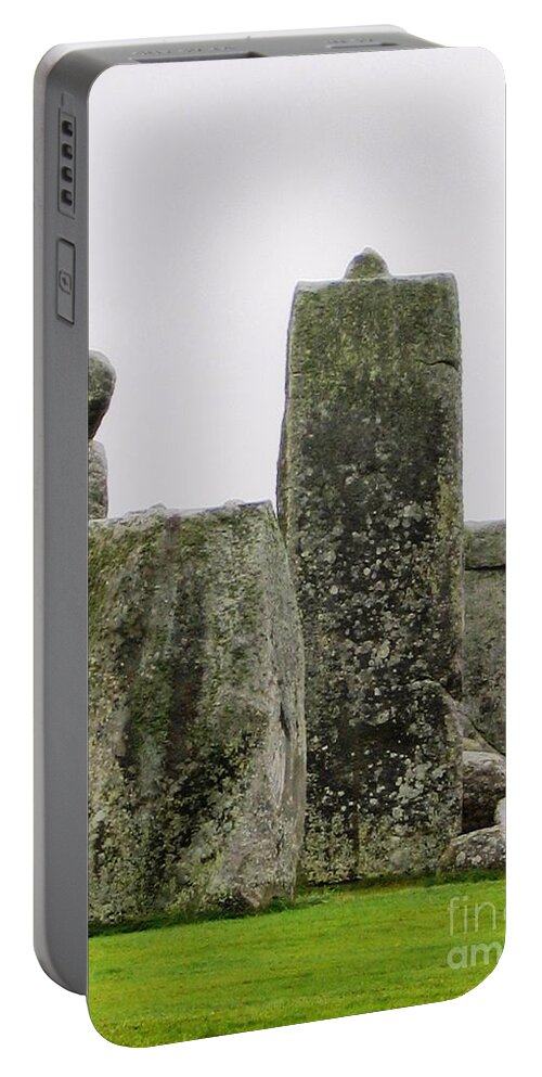 Stonehenge Portable Battery Charger featuring the photograph Upright by Denise Railey
