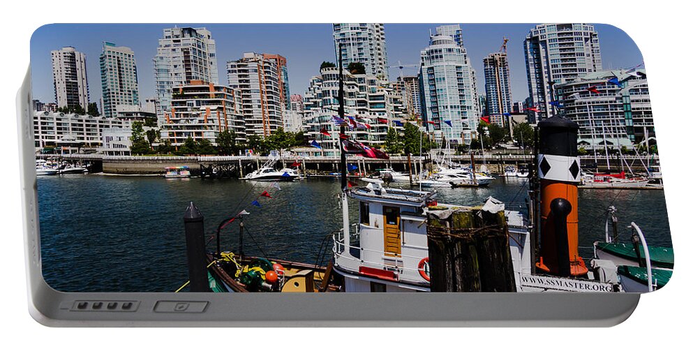 Vancouver Portable Battery Charger featuring the photograph Vancouver Views by Kathy Bassett