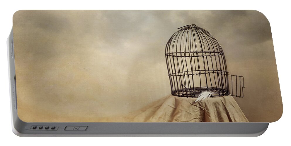 Cage Portable Battery Charger featuring the photograph Vanishing Act by Amy Weiss