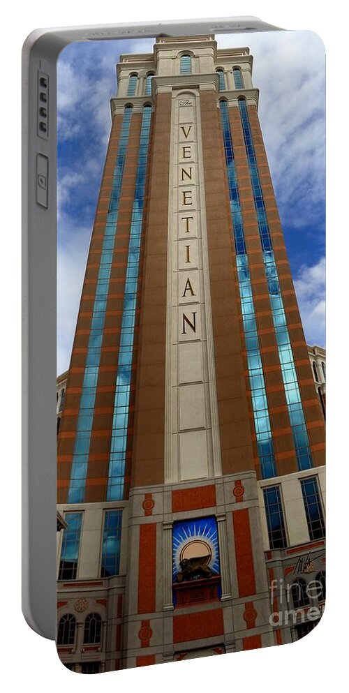 Venetian Portable Battery Charger featuring the photograph Venetian - Las Vegas by Mark Valentine
