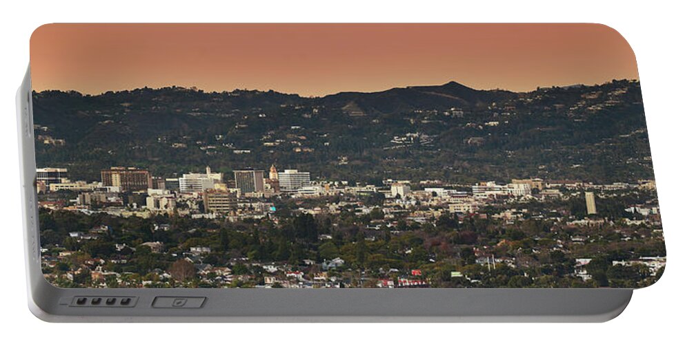Photography Portable Battery Charger featuring the photograph View Of Buildings In City, Beverly by Panoramic Images