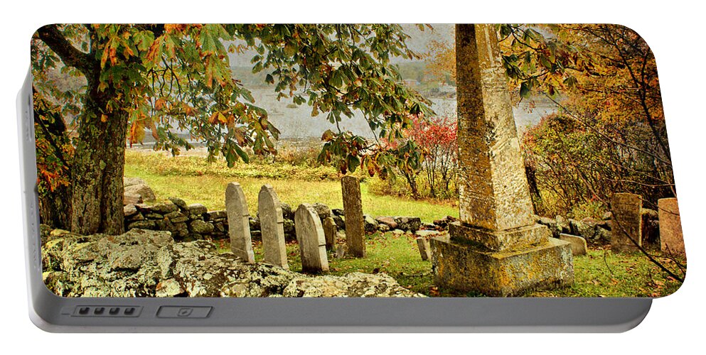 Fall Portable Battery Charger featuring the photograph Visiting History by Nikolyn McDonald