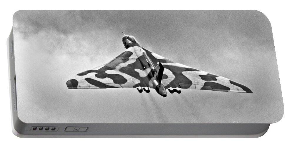 Vulcan Portable Battery Charger featuring the photograph Vulcan To The Sky by Airpower Art