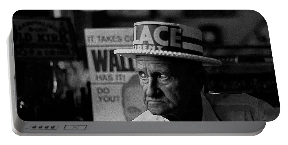 George Wallace John Wayne Barry Goldwater Bird Cage Theater Tombstone Arizona Portable Battery Charger featuring the photograph Wallace For President supporter by David Lee Guss