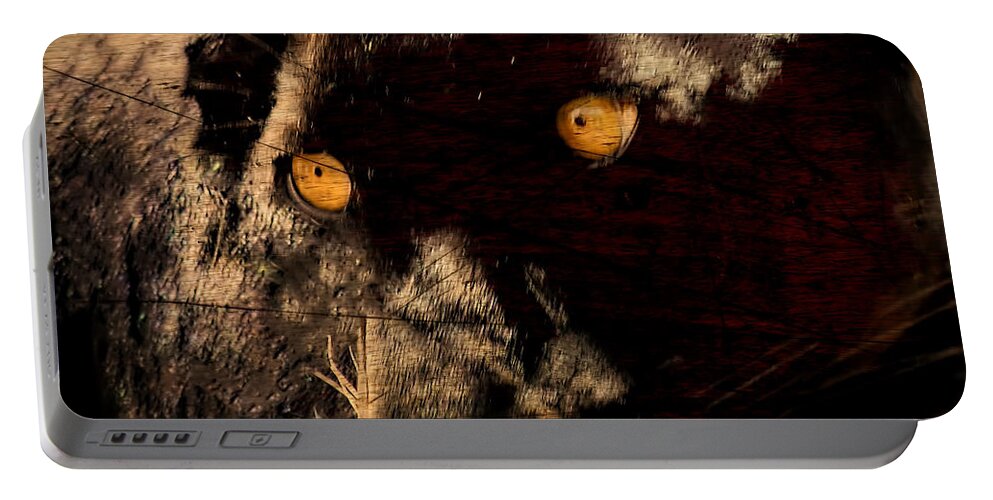 Wildlife Portable Battery Charger featuring the digital art Watching You by Adam Vance