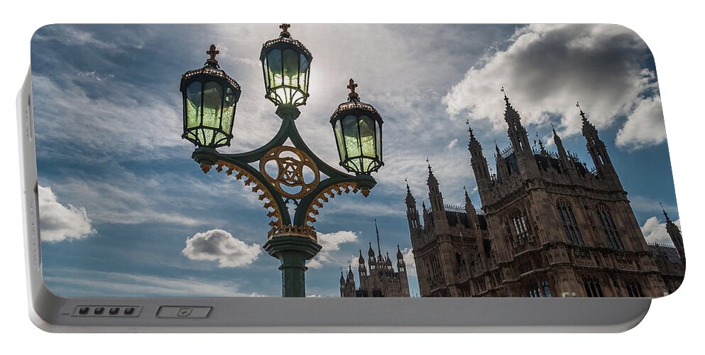 London Portable Battery Charger featuring the photograph Westminster by Matt Malloy
