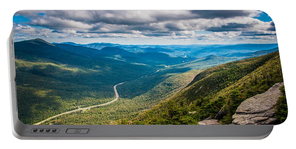 New Hampshire Portable Battery Charger featuring the photograph What a View by Kristopher Schoenleber