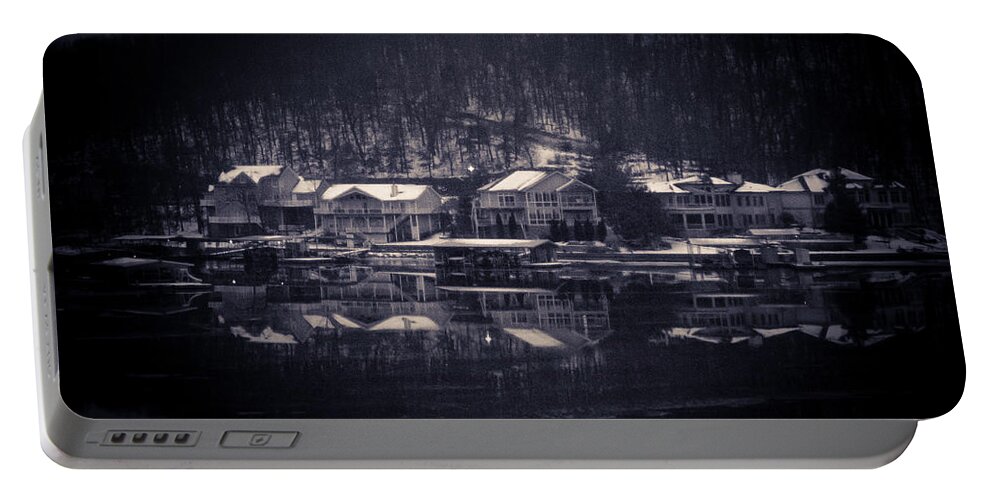 Cove Portable Battery Charger featuring the photograph Winter Before Sunrise by Al Griffin