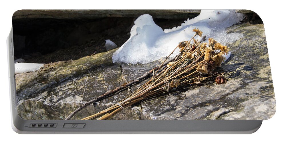 Bouquet Portable Battery Charger featuring the photograph Winter Bouquet by Jay Ressler