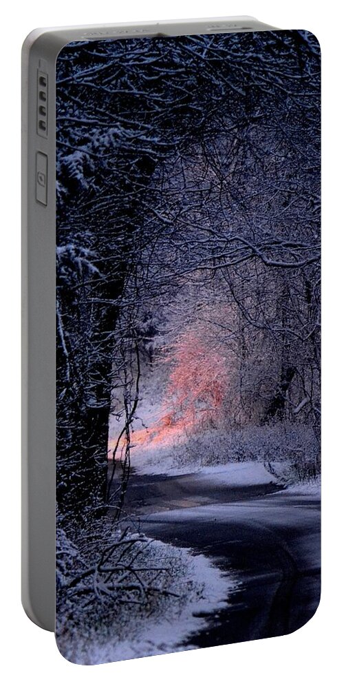 Christmas Portable Battery Charger featuring the photograph Winter Wonderland by Deena Stoddard