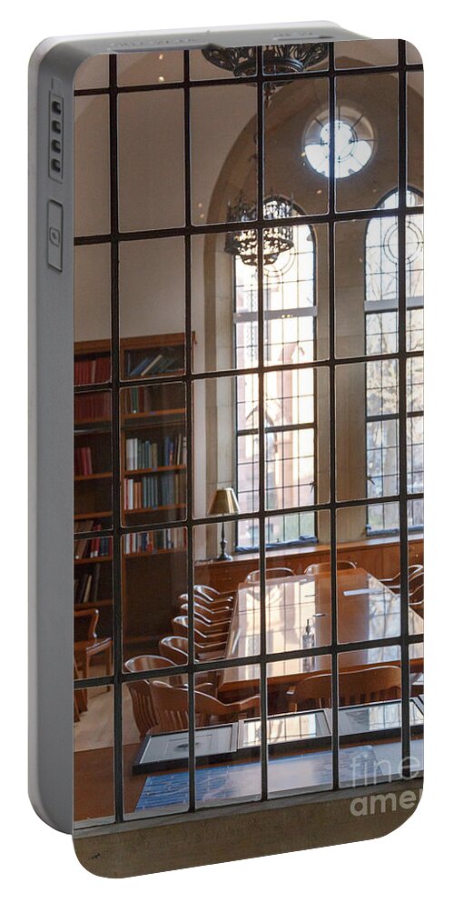 2014 Portable Battery Charger featuring the photograph Yale University Classroom by Jannis Werner